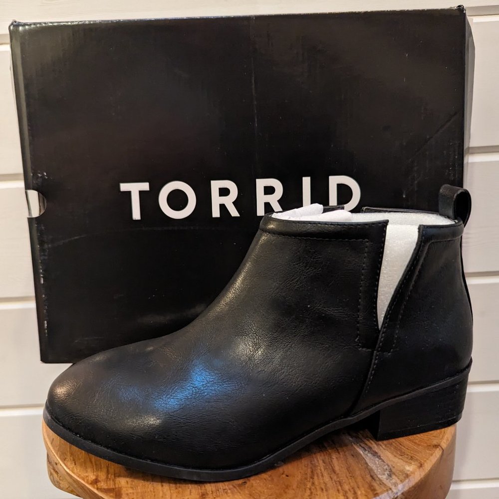 New Torrid Black Ankle Booties